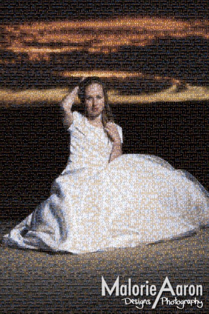 Malorie Aaron, Malorie Aaron Photography and Design, mosaic portrait, Mosaic, wedding mosaic, Bridal mosaic, creative bridals, creative photography,   