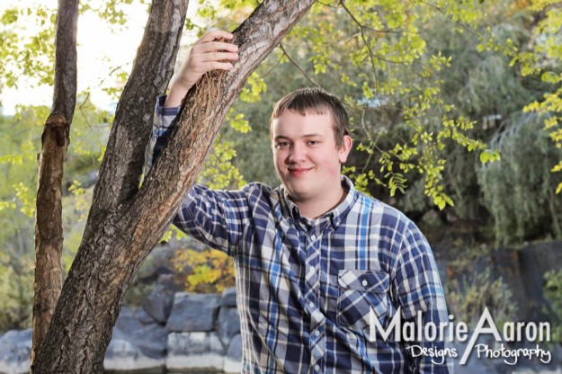 Malorie Aaron Photography and Design, Malorie Aaron, Photography, Idaho Falls, Photographer, Rexburg, Senior Pictures, Portraits, Male Model, Male Poses, Sunset, Sunshine, River, Snake River, park portraits