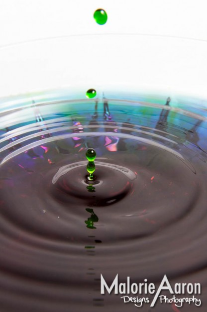 MalorieAaron-Photography-Waterdrops-Water-Splashes-colorful-water-drops , green, green water drops