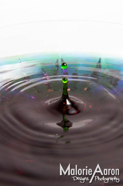 MalorieAaron-Photography-Waterdrops-Water-Splashes-colorful-water-drops , green, green water drops