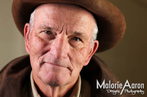 MalorieAaron, idaho, rancher, cowboy, grandpa, composite, Joel Grimes, inspiration, stink eye