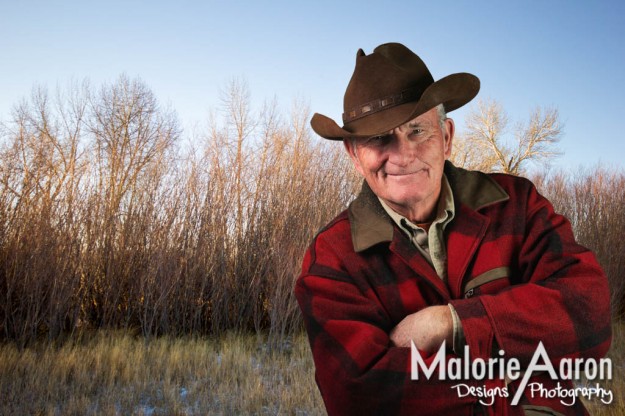 MalorieAaron, idaho, rancher, cowboy, grandpa, composite, Joel Grimes, inspiration, stink eye