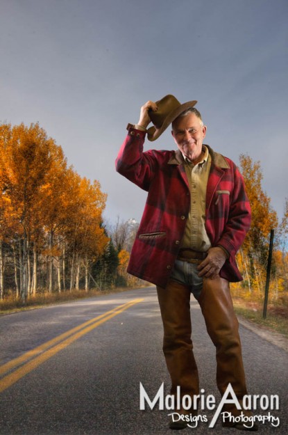 MalorieAaron, idaho, rancher, cowboy, grandpa, composite, Joel Grimes, inspiration, stink eye