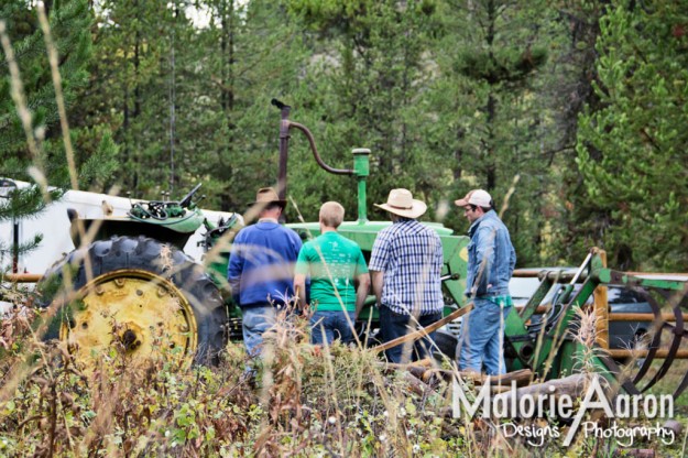 Malorie Aaron, Aston, Idaho, id, john deere, rock creek capmg, the guys, boys, family