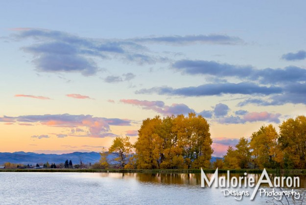 Malorie Aaron, Star Valley, Wyoming, gomm, pond, fall, Afton, wy