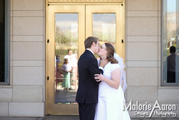 MalorieAaron, Utah, Oquirrh, mountain, temple, LDS, wedding, coming, out, groom, bride, photography