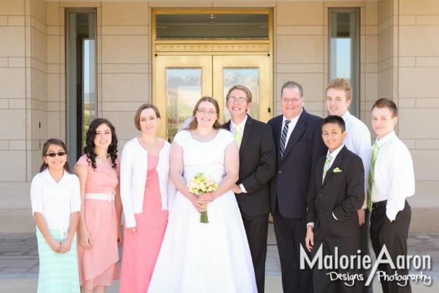 MalorieAaron, Utah, Oquirrh, mountain, temple, LDS, wedding, group_pictures, family, group, photos, groom, bride, photography