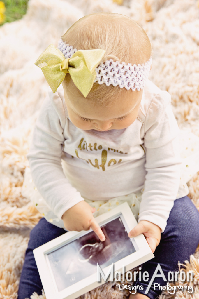 MalorieAaron, Photography, Davenport, Photographer, Iowa, QuadCities, one-year-old, baby, girl, portraits, park, ultrasound