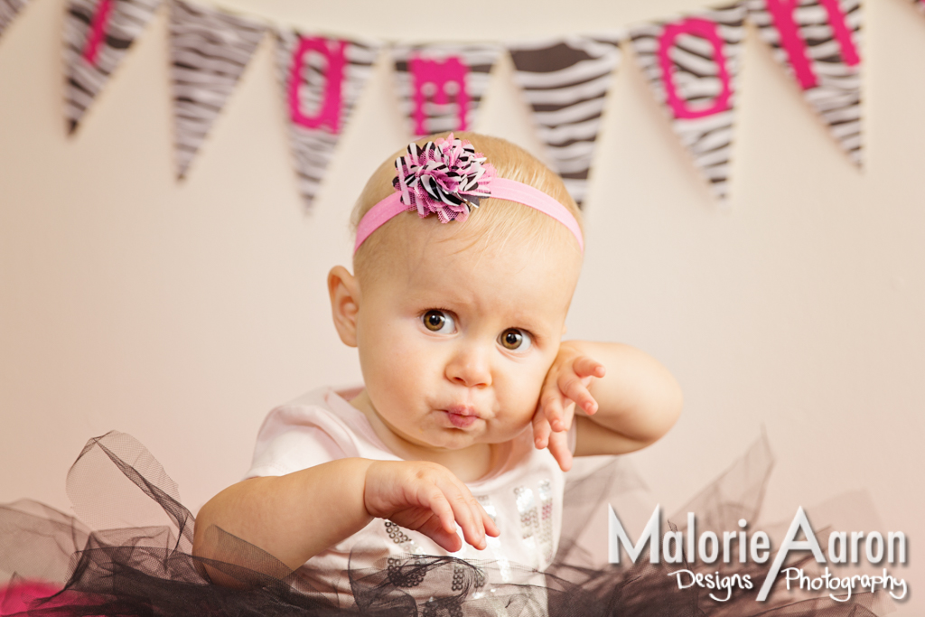 MalorieAaron, Photography, Davenport, Photographer, Iowa, QuadCities, one-year-old, baby, girl, portraits, tutu