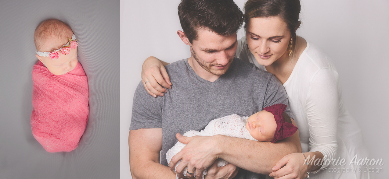 MalorieAaron, photography, cute, newborn, girl, photographer, Davenport, Iowa, soft, airy