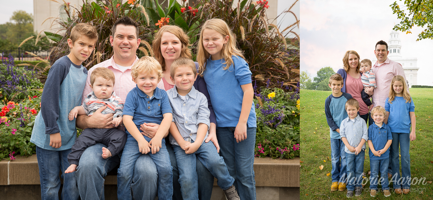 MalorieAaron, photography, Davenport, Iowa, family, photographer, Nauvoo, Illinois, LDS, temple, portraits